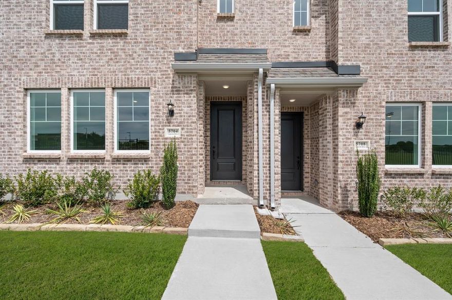 MLS# 21205760 - Built by Ashton Woods Homes - Ready Now! ~ Price reflects a cash purchase. Special financing incentives and promotional rate offers do not apply. Welcome to the Tulane, a thoughtfully designed two-story townhome in Watauga, TX. Designed with the Oxford Collection, this home features bright, crisp neutrals and dark, rich browns. 9-foot ceilings enhance the openness, while a welcoming foyer, additional storage, and a two-car garage add practical convenience. The first floor is the heart of everyday living, featuring a bright, open-concept layout with a modern kitchen centered around a spacious island, shaker-style cabinetry, tile backsplash, and ample countertop space. The kitchen flows seamlessly into the dining and family areas, creating an inviting environment perfect for hosting or daily routines. Upstairs, two secondary bedrooms share a full bathroom, offering an ideal setup for family, guests, or a dedicated workspace. A versatile loft provides even more flexibility, whether as a media nook, play area, or home office. The private primary suite completes the second floor with a generous walk-in closet, double sink vanity, and a glass-enclosed walk-in shower. With its thoughtful use of space, elevated finishes, and flexible living areas, the Tulane delivers the modern comfort and refined style that define Ashton Woods living.