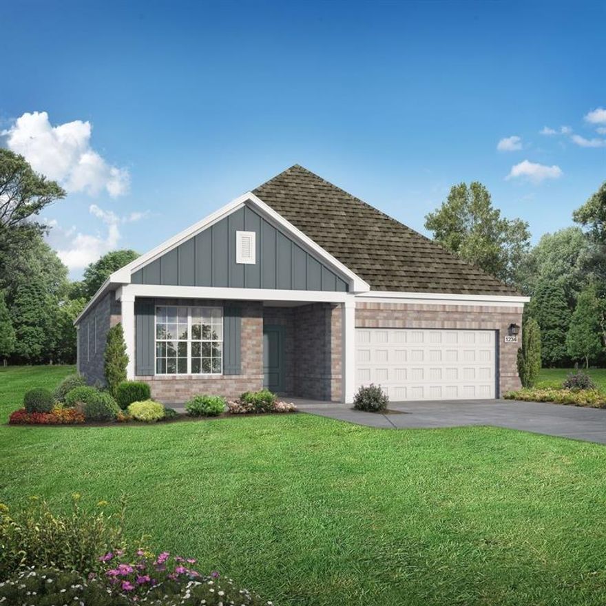 MLS# 21144449 - Built by Davidson Homes - Apr 2026 completion! ~ The Holly is a functional and inviting floor plan, encompassing 2,036 square feet with four bedrooms and three bathrooms. Its open-concept family room and kitchen are filled with natural light, creating a cozy space for family gatherings and casual entertaining. The design is practical, ensuring comfortable living and efficient use of space. The primary suite includes a sizable bedroom and a walk-in closet with direct access to the laundry room, adding convenience to the layout. The additional three bedrooms offer flexibility for family, work, or guests. A key feature is the rear patio, providing a serene outdoor space for relaxation. Overall, The Holly is an ideal choice for those seeking a straightforward, comfortable home. *Attached photos may include upgrades and non-standard features. Renderings may be photo-realistically enhanced for visualization.