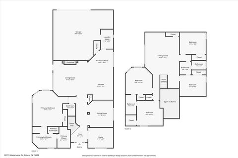 Tiny photo for 15773 Waterview Drive, Frisco, TX 75035 (MLS # 21100864)