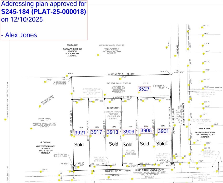 Oak Cliff Ranches - Land