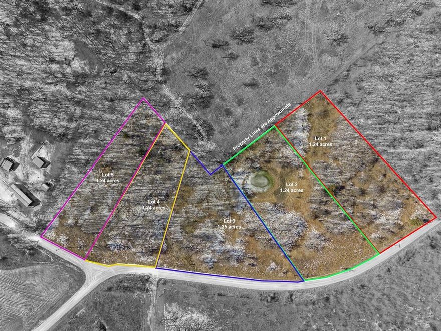 Five 1.2-acre unrestricted lots on HCR 1313. Ready for a custom home, barndominium, or manufactured home. No HOA and no restrictions. Owner financing available. Conveniently located just outside Hillsboro, approximately 45 minutes to Waco and about an hour to Fort Worth.