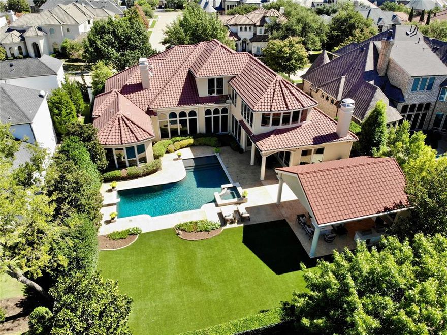 Live the dream in this exquisite home in exclusive guard gated Starwood. This 5 bedroom, 6 bath home offers the most sophisticated, tasteful upgrades with stunning finishes and INCREDIBLE SUNSET views. Step through the doors to discover tons of natural light, excellent views, and a layout that harmonizes style and function. Each room offers its own captivating view, inspiring your daily life. The interior exudes quality and has been impeccably maintained, ready to dazzle. The crown jewel: the recent remodeled chef's kitchen is a DREAM, updated with Viking & Miele appliances, everything possible was thought out strategically placed. Double islands and ample counter space - a hub for both casual and grand events. Venture outdoors to experience the newly built cabana and outdoor kitchen, framed by manicured landscaping and complemented by awe-inspiring sunset views. Built in mosquito misting system, new turf, and so much more. Starwood doesn't just offer a home; it offers a lifestyle.