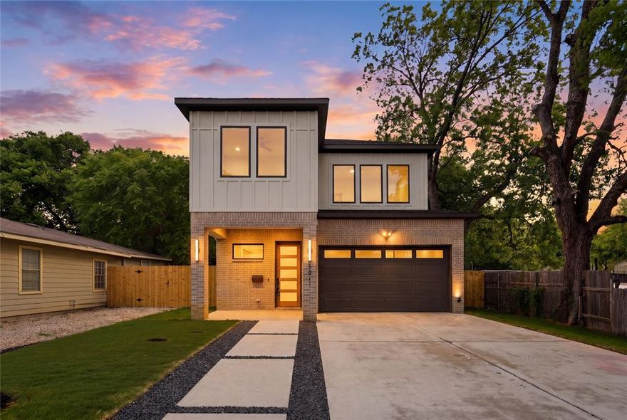 This stunning new home boasts four generously sized bedrooms, two full baths, and a convenient half bath. The open-concept main floor is bathed in natural light, highlighting the contemporary finishes and premium appliances. The expansive living room offers a cozy space for relaxation, while the gourmet kitchen, featuring a dining area and countertop seating, is perfect for both casual meals and entertaining. With every detail thoughtfully designed for comfort and style, this home is a must-see. Schedule your showing today!