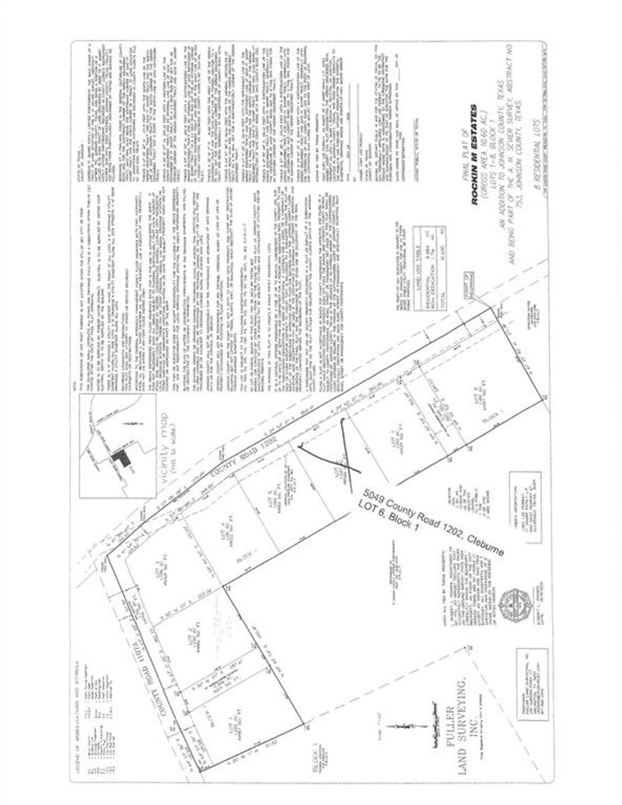 Beautiful level land waiting for your dream home. 1 acre lots with road frontage, co-op electrical and water... Natural landscape surrounding property. Minimum 2000 square feet new construction. Only a few miles from Cleburne. Truly a must see.