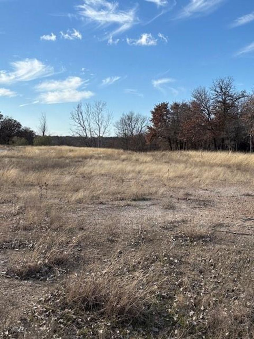 Build your dream home on this private acreage within the Sugartree golf course community.  This lot is inside the gates and tucked away amongst trees.  A water well is already in place along with a pad site. Highly sought after BROCK ISD and minutes to shopping in the town of Brock and nearby Weatherford.  Short commute to Fort Worth.