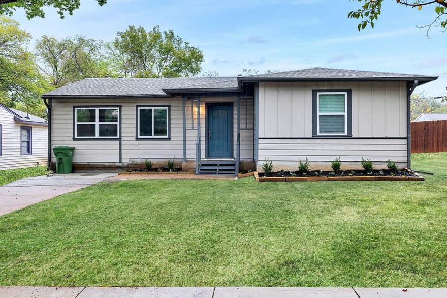 Welcome to this move-in ready home! Recently remodeled, this property has all the features and updates you desire. A new roof and windows provide both aesthetic appeal and energy efficiency. The kitchen boasts stainless steel appliances, adding a modern touch to your culinary experience. Freshly painted inside and out, the house exudes a pristine and inviting atmosphere. Rest easy knowing that the foundation has been expertly repaired with a warranty for added peace of mind. Additionally, new sewer lines underneath the home ensure smooth operations for years to come. Situated on a huge corner lot, this property offers ample space for outdoor activities and potential improvements. Convenience is at your fingertips, with the entertainment district in Arlington just a short 5-minute drive away. Don't miss out on this incredible home that truly embodies move-in ready living!