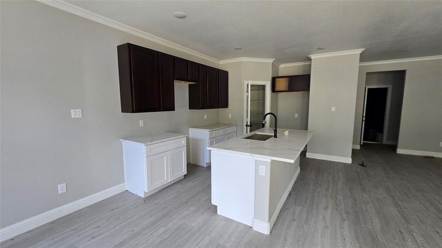 Investor special with huge profit potential with an estimated ARV of 290k or possibly more. On almost a half acre lot, finish this brand new home to sell it or move in for a home price that can't be beat. Just needs HVAC, appliances, and a few touch up repairs here and there. All the major stuff is done and this home was almost completed. Owner has many other projects very far away and does not have any time to finish this one due to distance. No utilities are connected so bring a flashlight but all utilities are at the property and just need ot be turned on. As is sale. Owner would like to close ASAP. Excellent investment opportunity minutes from Cedar Creek Lake.