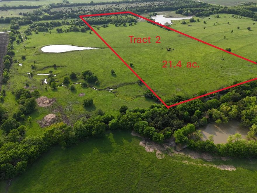 21.4 beautiful AG exempt acres just outside of Leonard.  Build the your dream ranch or homestead. Rolling pasture land with seasonal creek towards back of property and easy gate access makes this tract prefect for continued AG use, recreational get away, or amazing homestead. Quite and secluded, but close access to Hwy 78 and minutes form downtown Leonard, possibilities for this property are endless. Investment, development, livestock, recreational getaway, or peace and quite of country living this property has it all!! This tract is surveyed out of larger 42.8 acre tract which is also available for sale see MLS# 20992145. There is some flood plain towards rear of property. All information is deemed to be reliable but not guaranteed. Buyer and buyer's agent to verify all information.