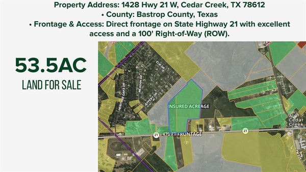 1428 STATE HIGHWAY 21 W, CEDAR CREEK, TX 78612 - Image b7b6c64351cce4e54e58e636d63773fc/2970338600