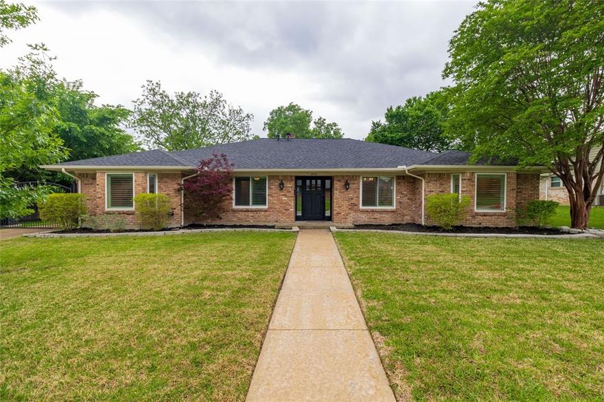 Welcome to Wedgwood —a beautifully remodeled home that blends modern updates with timeless style. Step inside to an inviting open-concept layout, perfect for everyday living and entertaining. Custom cabinets, quarts counter tops and updated flooring throughout, offering both elegance and functionality, along with upgraded finishes that give the space a fresh, contemporary feel. Enjoy the comfort and efficiency of new windows and the added charm of custom plantation shutters throughout, providing both privacy and natural light control. Outside, you’ll appreciate the pride of ownership with a manicured yard ideal for relaxing, hosting, or simply enjoying great curb appeal. A rare bonus—this property includes a spacious 3-car garage, offering plenty of room for vehicles, storage, or a workshop setup. Most exterior walls have been updated with spray foam to make this home more efficient for those hot summer days! This move-in-ready home is the perfect combination of style, space, and upgrades in an established Fort Worth neighborhood!