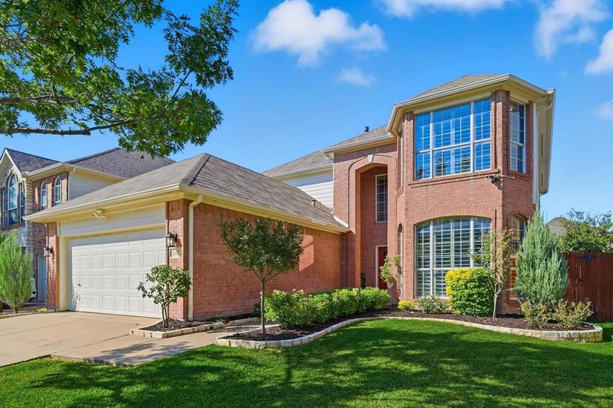 *THIS ONE IS SPECIAL* IMMACULATE 5-bedroom, 3 and a half bath home! *MUST SEE* to appreciate over $100K in updates and upgrades including stunning plantation shutters throughout and a $40K master bath renovation with gorgeous, high end granite countertops, custom cabinetry and massive glass-enclosed shower with multiple shower heads.  NEW PAINT, new game room carpet, CLASS 4 hail resistant roof, SAFE room to be used for storm shelter, or locked storage area, large back patio extension that wraps around side yard, whole home surge protector, wired for generator, UV air filtration system, newer kitchen appliances and so much more!  An ideal floorplan features a downstairs master suite, kitchen, breakfast room, living room, formal dining, and powder room, then 4 secondary bedrooms, two full baths, and a game room upstairs.  Outside, await surprises this Spring when the front entryway comes into bloom with beds of roses, perennials and an ornamental lilac tree.  Community features include a swimming pool and playground; just a short walk to the elementary school. *INQUIRE about a lender-funded 1-0 Temporary Interest Rate buy down allowing borrowers to reduce their monthly mortgage payment with a lower interest rate in the first year of the loan with preferred lender.