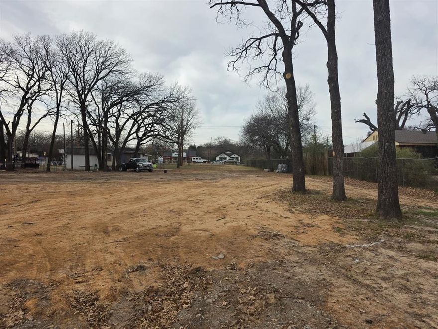 Prime development opportunity with city-confirmed commercial or residential use. Existing structure is a teardown, allowing redevelopment for up to five buildable sites (buyer to verify). Seller has cleared the property, removing 56 trees, significantly reducing development prep and costs. Utilities are available, and the land is ready for new construction. Value is in the land only. Sold as-is.