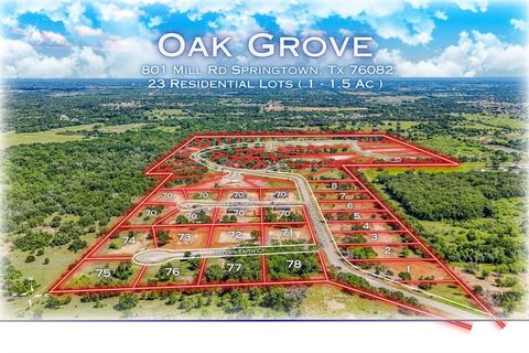 184 Oak Grove Way Springtown TX 76082