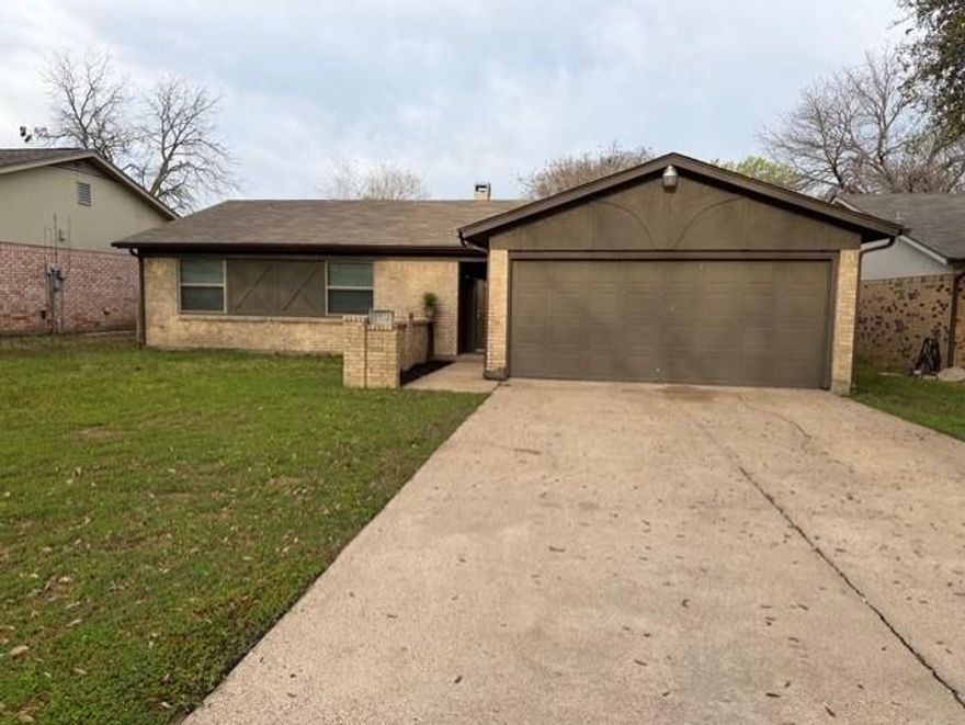 **OWNERS ARE AGENTS**Wonderfully updated 3 bedroom 2 full bath in Martin High! Great location in the center of the Metroplex, easy commute anywhere! Open layout living area's, tons of natural light! 2026 updates include granite countertops, cabinetry,  luxury vinyl plank flooring, stainless steel appliances, interior and exterior doors, ceiling fans, interior paint and baseboards. Windows installed about 4 years ago. Large open patio and storage shed in backyard.**Information here in deemed reliable but not guaranteed**Sellers do not have a survey**