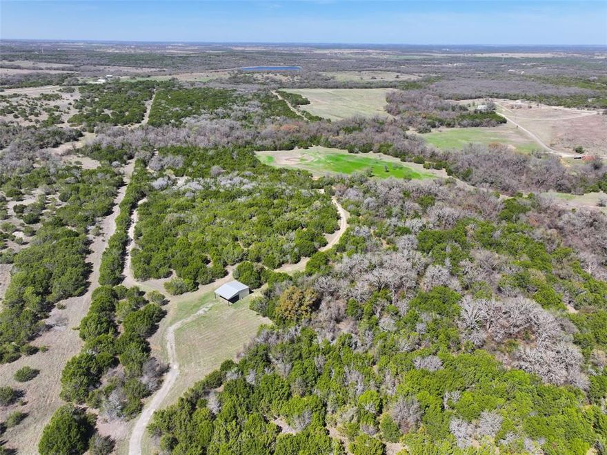 Hunters, Outdoors men and women, nature lovers, come see this undeveloped, unspoiled acreage in Erath County. Looking for the perfect place to build your country home? Seller will sell a minimum of 10 acres, location not yet plotted or marked and any size and configuration will require approval.  The county requires minimum 200' of road frontage and minimum 10 Acres, anything less would require a re-plat. Total acreage available for sale is 78 acres, see MLS #21199607  Currently with a wildlife exemption and filled with wildlife, the seller has spotted deer, wild hogs, and wild turkeys. This is where you go to get away from it all.  Exceptional location feels isolated and private but is just 17 minutes to shopping, dining, schools or medical in Stephenville. Drawing shown is APPROXIMATE, subject to revision.  You can definitely buy more acres, but not less than 10. Several spots on the property would make stunning home sites. No City Taxes, No Restrictions, No HOA. Property is behind a locked gate.