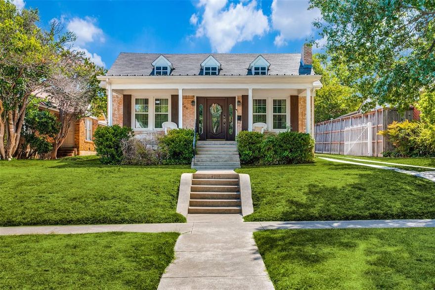 In Fort Worth's #1 historical district and highly sought-after Ryan Place, this stunning colonial style five-bedroom, three-bathroom home effortlessly blends timeless charm with modern convenience. Situated on a generously sized lot, the property boasts a beautifully manicured lawn and thoughtfully landscaped yard, enhancing its curb appeal. A spacious, oversized front porch welcomes you, offering the perfect place to relax and take in the surroundings. Inside, rich hardwood floors flow throughout the expansive living area, where a striking stone fireplace serves as a captivating focal point. Each bedroom is designed with character in mind, featuring charming built-in details that add unique architectural interest, along with ample closet space. The three remodeled bathrooms exude sophistication, showcasing modern finishes and high-end fixtures. The kitchen is a chef’s dream, complete with sleek granite countertops, ample cabinetry, and all essential appliances with two refrigerators, along with a generously sized dining area ideal for gatherings and entertaining. The rear driveway provides both security and convenience with a well-crafted gate, while the expansive space offers plenty of potential to add a custom garage. Minutes from TCU and Magnolia Ave, this remarkable home is a rare opportunity in a premier location, offering elegance, functionality, and endless possibilities. This home was featured in TCU Off Campus Housing Brochure! Lease expires 5-23-2027.