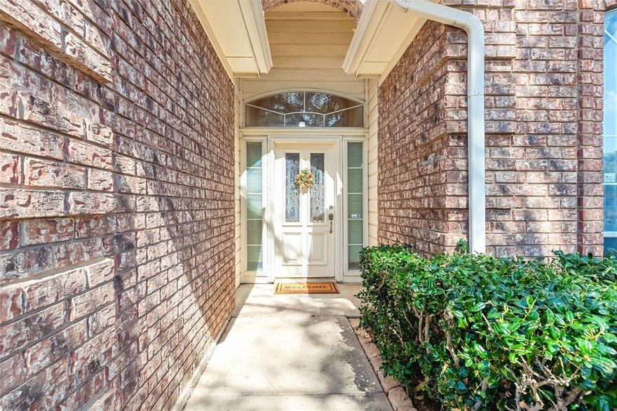 This Bedford beauty checks all the boxes!  Mature trees and a shady front porch provide lots of curb appeal and welcome you to step into a bright airy space with wonderful natural light .  Beautifully updated with so much room - a large kitchen, 4 bedrooms, 3 full baths, 2 living rooms, 2 dining rooms- this home is very likely to end your search!  First, the remodeled kitchen features extensive beveled-edge granite countertops, new specialty cabinets for easy organization, soft-close cabinets and drawers, as well as a brand new microwave and dishwasher.  When it comes to entertaining, multiple living and dining spaces guarantee plenty of room for get-togethers!  You'll have a large breakfast area with convenient access to a covered side porch for easy grocery unloading.  The kitchen also opens to a large second living area which features a see-through fireplace that is shared by the family room.  Moving to the bedrooms, two of them share a Jack-and-Jill bath with dual vanities and each boasts a walk-in closet.  When family comes to visit, not to worry!  There is a separate guest suite complete with a full bath and pool access.  Finally, the spacious primary suite includes patio access, a large bright bathroom with skylight, dual vanities, separate shower, soaking tub, and a spacious walk-in closet. Last but not least, the backyard offers a welcome retreat from the Texas heat - relaxing and grilling on the covered patio and cooling off in the in-ground pool will be the highlight of the day!  Texas size garage will hold 2 vehicles easily.  Furniture, fridge, washer and dryer negotiable.
UPDATES:
New Roof 2022, Brand New Engineered Hardwood floors throughout main living area, Updated Plumbing and Electrical Panel, New Gas Water Heater, Newer Sprinkler System, Modern Lighting and Fixtures, Updated Home Security System, Pool pump replaced within the last 2 years.