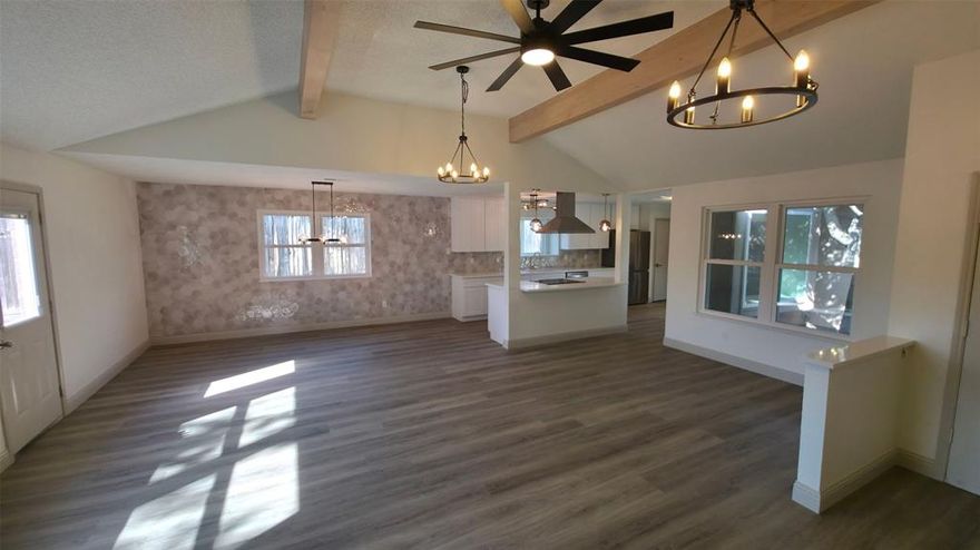 Stunning Fully Renovated 3-Bedroom, 2-Bath Home with Pool!

Welcome to this beautifully updated single-family home, where modern elegance meets comfort and convenience. This 3-bedroom, 2-bathroom gem has been fully renovated with no detail overlooked. Step inside to discover brand-new LVT flooring throughout, gleaming quartz countertops, and all-new appliances that make entertaining and everyday living a joy.

The spacious master suite features a larger, spa-like shower, while upgraded light fixtures and ceiling fans add a fresh, contemporary touch to every room. The large utility room and custom coffee bar provide extra functionality and charm.

Outside, enjoy a side-entry garage with additional concrete space for parking or storage, plus a small backyard storage shed. The highlight of the outdoor space is the inviting inground pool, now featuring a new pump and filter—perfect for relaxing or entertaining on warm days.

Additional upgrades include new windows, a roof replaced in 2019, and an HVAC system upgraded in 2014, offering peace of mind for years to come.

Don’t miss the chance to make this turnkey, move-in-ready home yours—where style, comfort, and functionality meet in every corner!