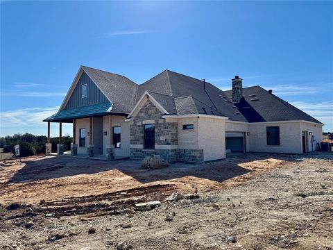 A home in Cleburne