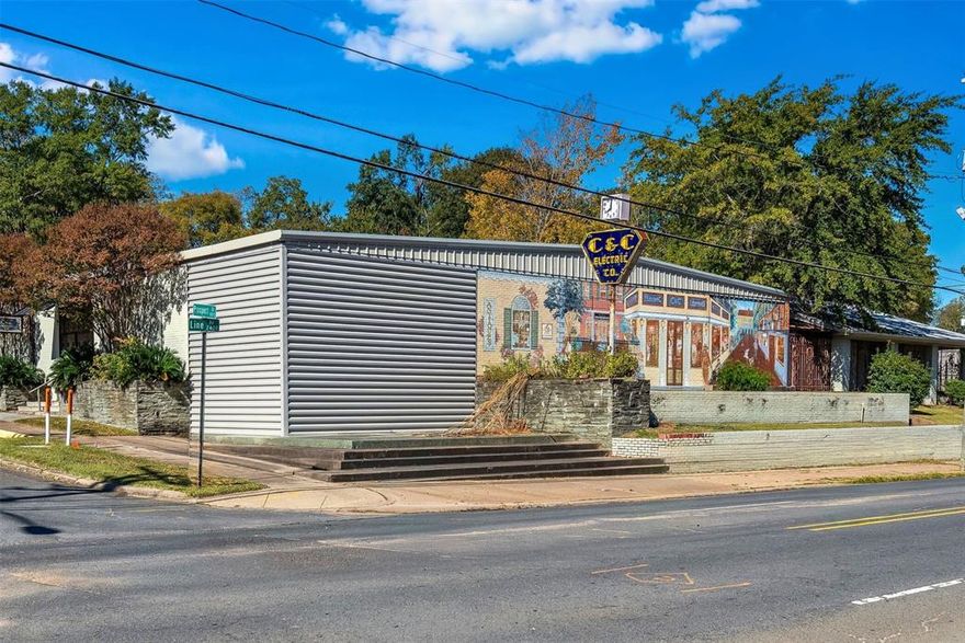 Prime commercial opportunity in the heart of Shreveport! This expansive property offers over 14,000 square feet of usable space situated on 1.5+ acres, providing exceptional flexibility for a wide range of business operations. The site features two commercial buildings connected by a covered breezeway and a shared courtyard, creating a seamless flow between structures while allowing for diverse functional use.
Enjoy an open layout ideal for retail, office, event, or service-based businesses. A private gated access drive and ample parking—enclosed with a striking black wrought-iron fence—offer convenience, security, and professional appeal. Located in a high-traffic corridor, this property delivers outstanding visibility and accessibility for customers and clients.
A rare chance to secure a high-exposure commercial property with exceptional space, layout, and location. Perfect for an expanding business or a new venture ready to thrive in Shreveport’s vibrant commercial district.