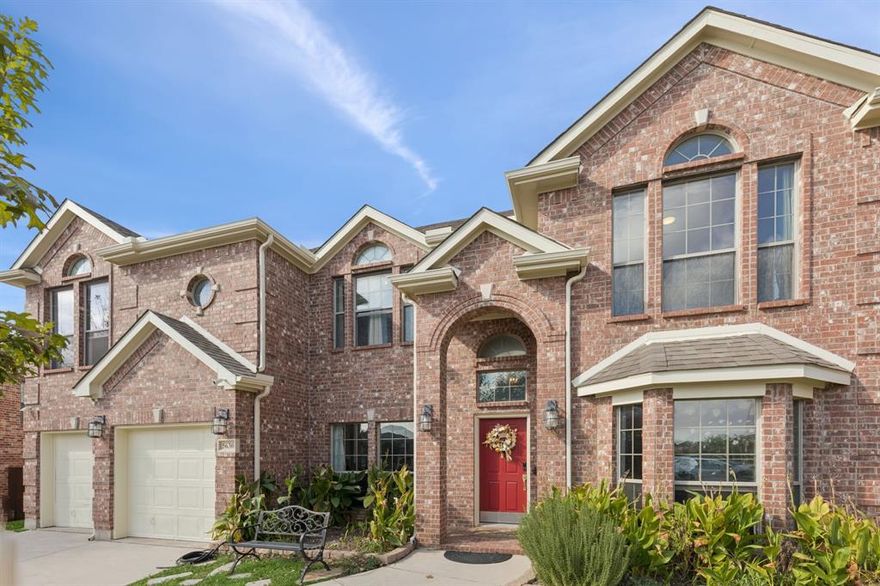 Welcome to 5636 Wills Creek, Fort Worth, TX 76179, a 3,654 square foot two-story home built in 2009 in Marine Creek Ranch. This five-bedroom, three-and-a-half-bath property features an open-concept floor plan, dedicated home office, game room, media room, and oversized backyard—ideal for buyers seeking flexible living space, remote work options, and multi-generational layout design. The main floor offers a spacious living room filled with natural light that flows into the formal dining area and large eat-in kitchen. The kitchen provides extensive cabinetry, generous counter space, and backyard views for everyday function and entertaining. A private study creates a true work-from-home office or flex room. The primary suite is thoughtfully separated from secondary bedrooms and includes a large ensuite bath and walk-in closet with custom built-in drawers for enhanced storage. Upstairs, a wide landing serves as an additional living area or homework station. The second level also includes a dedicated game room and enclosed media room for movie nights or recreation. The updated upstairs bathroom features newly installed shower tile for a modern finish. Additional improvements include a custom half-bath vanity and built-in laundry cabinetry. Recent exterior updates include fresh paint, trim improvements, and landscaped flower beds that enhance curb appeal. The expansive backyard offers room for a pool, outdoor kitchen, covered patio extension, or personalized outdoor living space. Located near Marine Creek Lake, parks, trails, shopping, dining, and major highways including Loop 820 and Highway 287, this Fort Worth home provides commuter convenience and neighborhood appeal. Zoned to Eagle Mountain-Saginaw ISD. Bundled service pricing available. Contact the listing agent for details and private showing information.