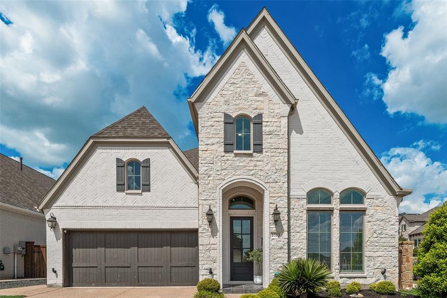 Stunning Britton Home situated on a premium corner lot, offering exceptional design and modern smart-home features, including a smart lock and Nest thermostats throughout.
A grand two-story entry welcomes you, leading to a private home office with elegant French doors. The open-concept living space is filled with natural light and showcases a spacious family room anchored by a custom stone corner fireplace and sliding glass doors for seamless indoor-outdoor living.
The chef’s kitchen is designed to impress, featuring a large pantry, oversized custom quartz island, and high-end stainless steel appliances—perfect for both everyday living and entertaining. The dining area flows effortlessly into the main living space.
The first-floor primary suite offers a peaceful retreat with large windows and a spa-like bath complete with dual vanities, garden tub, separate glass-enclosed shower, and two generous walk-in closets. One of the closets conveniently connects to the utility room for added functionality.
Upstairs, you’ll find three spacious guest bedrooms, a game room with a wall of windows, and a media room with surround sound and French doors—ideal for movie nights or entertaining.
Additional highlights include a three-car garage and a desirable corner lot location.