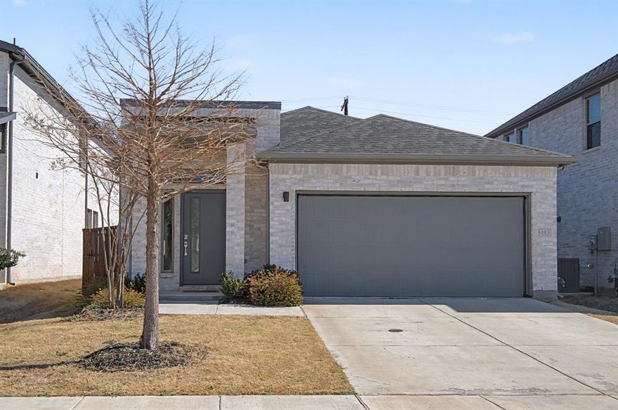 Newly well maintained home with just under 20k in upgrades-faucets, cabinets, island, hvac in garage.