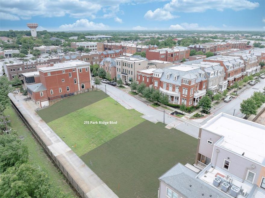 LAST LOT IN TOWN SQUARE! Build your dream home in Southlake, TX, just steps from Southlake Town Square’s premier shopping, dining, and entertainment — all within the award-winning Carroll ISD. This rare homesite at 215 Park Ridge Blvd is located in the prestigious Garden District, one of Southlake’s most sought-after neighborhoods, offering an unparalleled blend of luxury, convenience, and lifestyle.

Spanning 0.145 acres, this exceptional lot provides the perfect canvas for a custom-designed residence, allowing you to enjoy modern, walkable living in the vibrant heart of Southlake. Experience the unique combination of urban energy and neighborhood serenity, where tree-lined streets and timeless architecture create a sense of refined tranquility amid a dynamic community setting.

Perfectly positioned in the heart of Southlake, this prime location places you moments away from upscale boutiques, fine dining, and year-round events at Town Square. Families will appreciate being part of the top-rated Carroll Independent School District, recognized nationally for its academic excellence and community pride.

Only one home may be built on this property, ensuring privacy and exclusivity in one of Southlake’s most desirable enclaves. Don’t miss this LAST CHANCE to build your luxury home in the Garden District of Southlake Town Square, where sophistication and convenience meet at your doorstep.