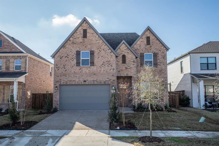 ~ NEW CONSTRUCTION & BUILDER OFFERING INCENTIVES ~ Welcome to one of the LAST lots in Inspiration: The Eastern Floor Plan, built by St. Vincent Homes in the wonderful resort-style community of Inspiration in St. Paul-Wylie. Enter through the stunning front door and enjoy the open floor plan concept, vaulted ceilings, all with an abundance of natural light. The chef's kitchen features gas appliances, ample storage, walk-in pantry, plus quartz countertops enhanced by elegant tile backsplash. The primary suite offers a peaceful retreat, complete with a large walk-in closet, a garden tub, separate shower, and dual sinks. Enjoy luxurious living with a large dining space, a separate utility room, a beautiful sliding glass door in the living room, and an office. Head upstairs and discover an oversized game room plus 3 additional bedrooms and two bathrooms. The community of Inspiration offers many amenities including resort-style pools, a lazy river, event lawn, and an incredible fitness center. Located in highly sought-after Wylie ISD!