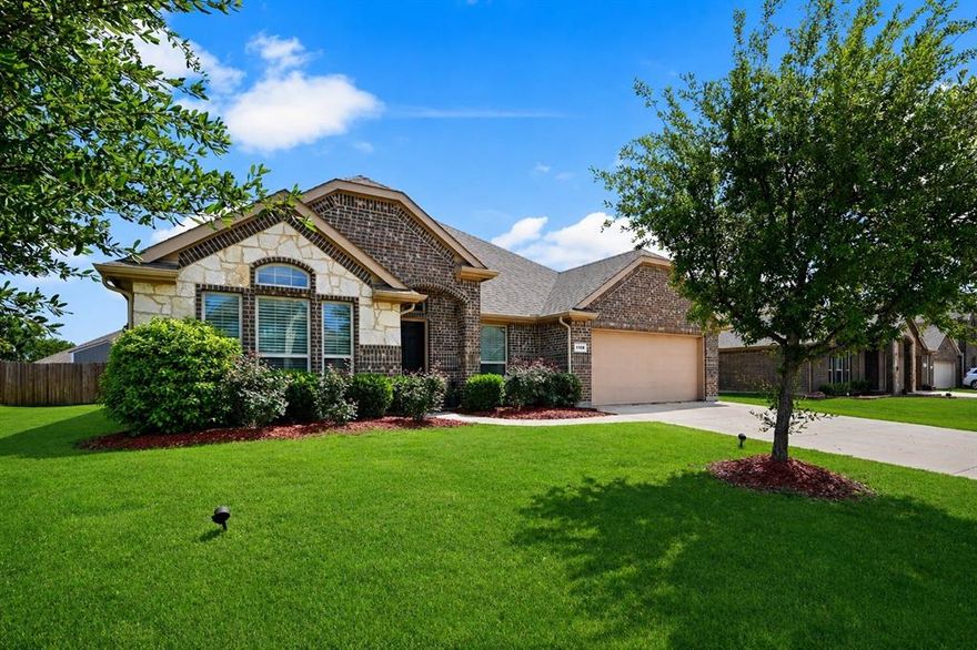 Located in the DeSoto High School district with quick access to major highways, shopping, and daily essentials, this home checks the boxes most buyers are still searching for with interior space, storage shed and water softener system. 

Step inside to an open-concept layout flooded with natural light, where high ceilings and a seamless kitchen-to-living flow create a space that feels both elevated and easy to live in. Whether you're hosting or unwinding, the layout simply works.

The split-bedroom design gives you the privacy most homes lack—featuring a tucked-away primary suite with an enclosed bath, while secondary bedrooms sit on the opposite side for separation and flexibility.

What truly sets this home apart is how it supports real life:

Laundry room connected to the garage (no mess tracked through the house)
Surround sound inside & out for everyday enjoyment or entertaining
Water softener system already in place
Outdoor storage shed for added space without sacrificing the garage

This isn’t just a home that looks good—it’s a home that’s been lived in the right way, designed for comfort, flow, and convenience.

Homes with this layout, location, and level of functionality don’t last long—especially at this value. Schedule your showing before someone else sees what you see.