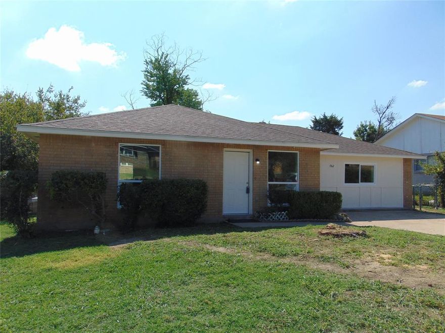 ALL UPDATED AND MOVE-IN READY!  SHOWS GREAT!  New carpet and fresh paint 2023.  New Luxury Plank vinyl flooring 2023.  New Low-E windows 2023 = Low bills for You!  New kitchen cabinets and counters 2023.  SS appliances and LED lighting too!  HUGE master bedroom with a big closet.  New roof 2023. Second master bedroom too. Two nicely updated baths.