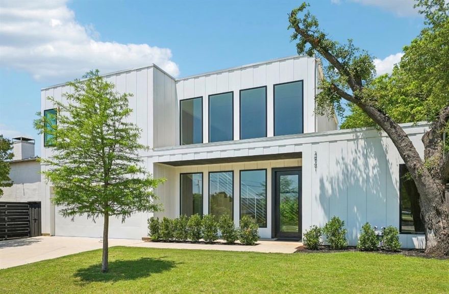 Welcome to a stunning home in Bluff View, Dallas! This modern 2 story home features 5 beds, 6 baths, and 4,236 Sq' of luxurious living space. Enjoy soaring 24 ft ceilings, abundant natural light, and an open concept living area perfect for entertaining. The chef's kitchen boasts custom hardwood cabinets, elegant quartzite countertops and perfect to add your own high end appliances . The home includes an office, oversized bedrooms with ensuite baths and walk-in closets, and energy efficient, sound resistant construction. The primary suite on the main level offers a serene sanctuary with a luxurious en suite bathroom. Located minutes from Love Field Airport and a short drive to downtown Dallas, this home offers convenience and connectivity. Don’t miss the opportunity to own this exquisite property. See full video walk though in link.
