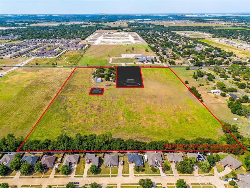 This is a rare opportunity to own 23.83 acres of prime land in Red Oak, Texas, situated on one of the most sought-after, visible roads in the area.  The property offers a perfect blend of rural tranquility and convenient accessibility, making it ideal for a variety of uses or future development.  With open spaces and mature trees at the back portion of the acreage, this expansive tract provides a natural beauty.  Its strategic location offers close proximity to key amenities, schools, and major highways, ensuring high demand and growth potential. Whether you are looking to invest or develop, this land is a rare find in a rapidly growing community. Plat & Survey available. In the photos, the area that is blacked out is not included in the sale of the property. This sale also includes 731 E. Ovilla Rd., 2 acres with a brick house built in 1965.  3 bdrm.; 1 bath (attempted to add a 2nd bath quite some time ago); 2 car attached garage and additional outbuildings. Survey includes both properties.