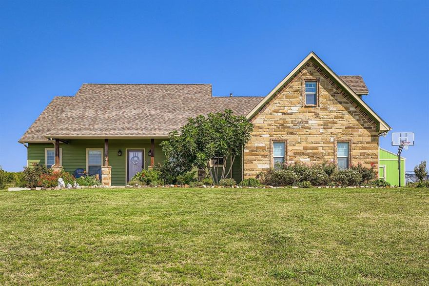 Welcome this beautifully maintained ranch-style home situated on almost 2 acres of peaceful Texas countryside. This property offers the perfect blend of space, privacy, and freedom with no HOA restrictions.

You’ll find a thoughtfully designed layout featuring three bedrooms plus a versatile bonus room, ideal for a home office, playroom, guest space, or hobby area. The home has been meticulously cared for and reflects pride of ownership throughout, and sits on a spacious lot featuring mature, fruit-producing trees — perfect for enjoying fresh seasonal harvests right from your own backyard. With plenty of room to spread out, garden, entertain, or simply enjoy wide-open skies, this property provides true country living while still being within convenient reach of nearby towns.