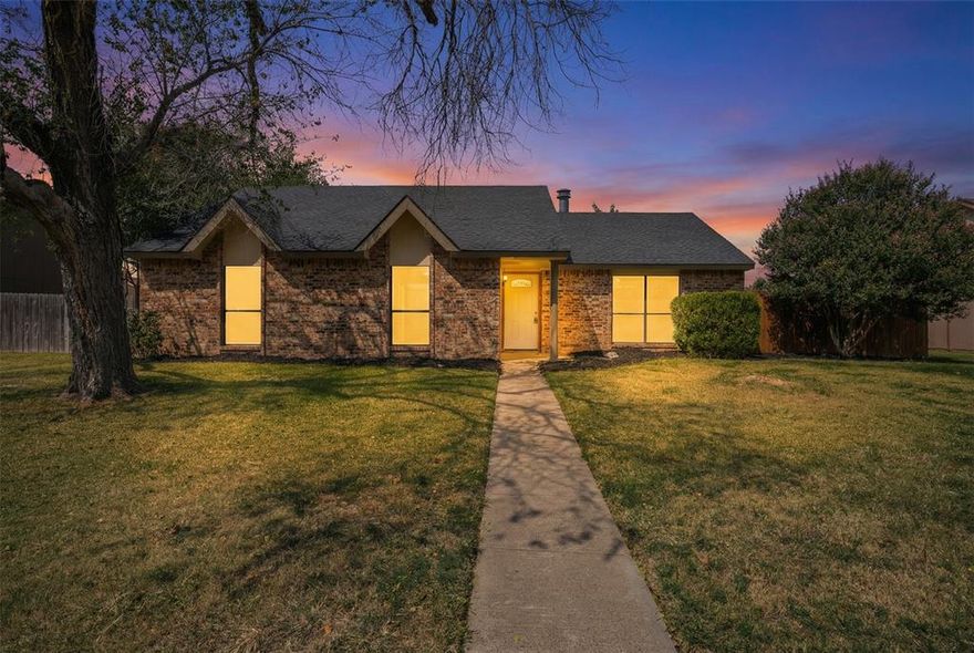 Welcome to your next home in the heart of Cedar Hill! This 4-bedroom, 2-bath property is perfect for first-time buyers or anyone needing space to grow. The open layout features waterproof luxury vinyl tile throughout the main living and kitchen areas—durable, stylish, and easy to maintain. Cozy up on cool evenings by the wood-burning fireplace, or enjoy the flexibility of two additional bonus rooms, ideal for a game room, home office, media space, or even an extra bedroom. Step outside to a spacious backyard with endless potential for play, entertaining, or simply relaxing. Conveniently located near shopping, restaurants, and nature trails, this home offers both comfort and lifestyle. Don’t miss out—this one is ready to welcome its new owners!