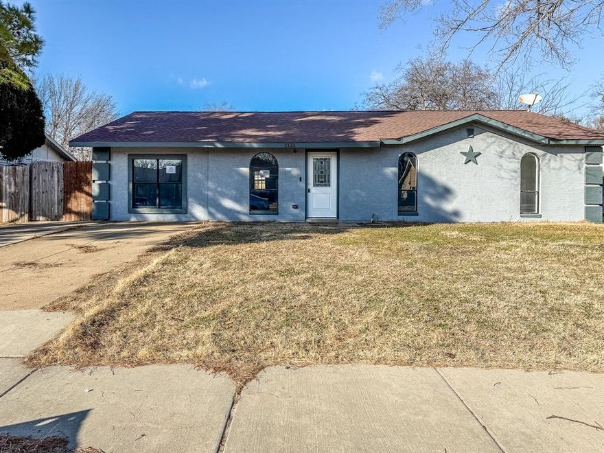 **Multiple offers received and highest and best deadline ended at 1pm on March 12, 2026. Offers are pending review**
This 3-bedroom home offers a spacious living area, a kitchen designed for entertaining and updated baths. Previously updated, the home now presents an opportunity for the next owner to make repairs and restore its full potential.
Situated on a generous lot with mature trees, the property provides a peaceful setting with added privacy. Conveniently located just minutes from downtown Lewisville and approximately 8 minutes from DFW Airport, the location offers easy access to dining, shopping, and entertainment.
With solid bones, a functional layout, and a prime location, this property is ideal for buyers looking to add value and customize a home to their vision.