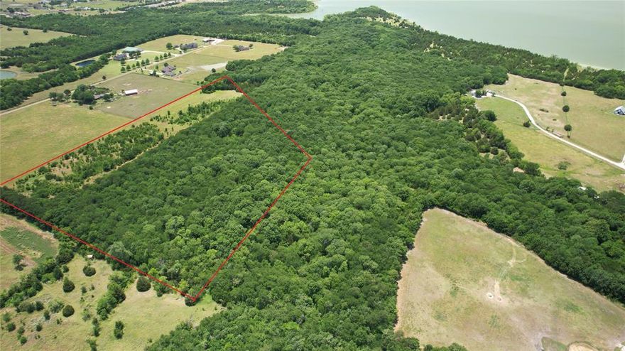 Just outside of Farmersville City limits with direct access to lake Lavon, you can now own a piece of prime property that is perfect for your dream home.   This 17 acre tract has a perfect mix of pasture land in the front and secluded hardwoods in the back.  And because it is bordered on the North and to the West by Army Corps of Engineer land, this property feels much larger than it is. No HOA and you can walk to the lake out your back door.  If your looking for a peaceful, private, country lifestyle with city amenities close by, look no further.  Come discover this unique property today.    See transaction docs for more information on your rights as a property owner that borders Corps of Engineers Land.  Copeville water district.  Texas, New Mexico Power.  Possibilities abound.