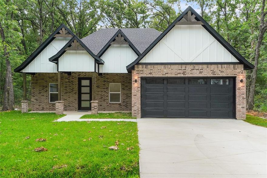 BUILDER IS OFFERING $5000 ON CLOSING COSTS HELP FOR BUYERS TO USED FOR CLOSING COSTS OR BUY THE RATE DOWN
Discover modern living in this beautifully designed home, thoughtfully crafted for comfort and effortless entertaining. This property features a spacious open-concept layout with soaring 10-foot ceilings and a living area that seamlessly connects to the kitchen and dining spaces, creating the perfect flow. The kitchen is a true centerpiece, highlighted by an oversized island ideal for gatherings, custom cabinetry, integrated lighting, and ample storage space. Natural light fills the home, enhancing the elegant finishes and neutral tones throughout. This home offers a well-planned 4-bedroom, 2-bathroom layout, including a dedicated office space perfect for working from home or added flexibility. The split floor plan provides privacy, with a comfortable primary suite featuring ample space and functionality. Step outside to enjoy an expansive backyard designed for relaxation and entertaining, complete with a massive covered patio—perfect for family gatherings and outdoor living. The fully fenced yard adds privacy and security, while the sprinkler system ensures easy maintenance year-round. Located in the desirable Beachwood Estates community, residents enjoy access to Cedar Creek Lake along with exclusive amenities including a community pool, private boat access, and recreational areas—perfect for enjoying a lakeside lifestyle.