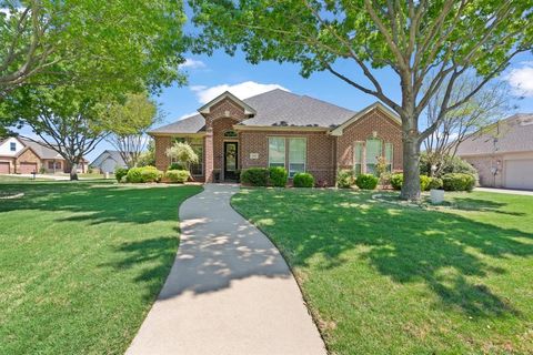 A home in Cleburne