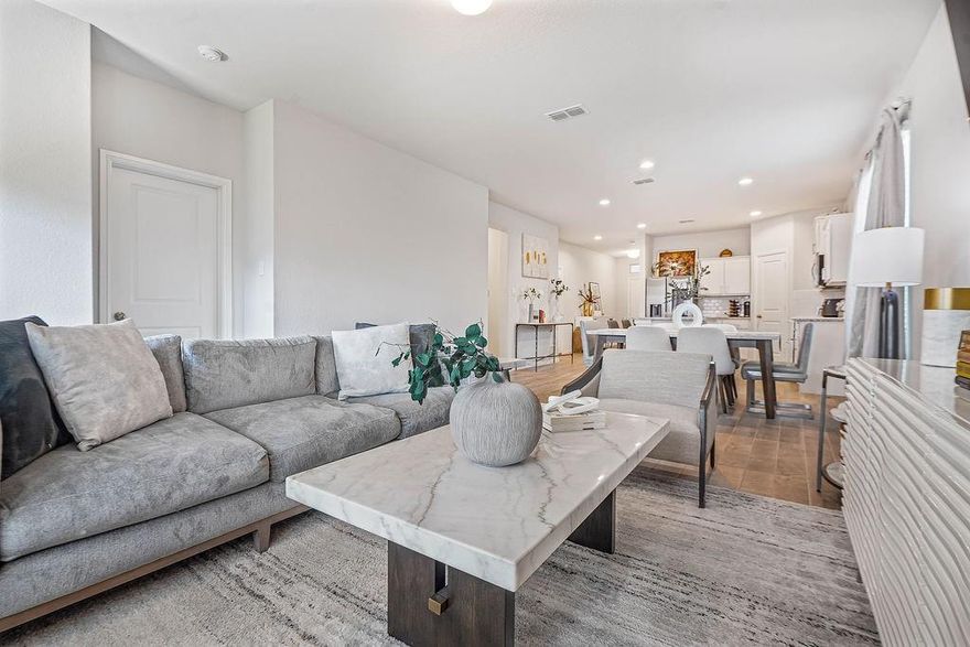 FIRST MONTH FREE !!!
Welcome to this beautiful and well-maintained home that feels like new! Featuring 4 spacious bedrooms and 2 modern bathrooms with fully renovated showers, this property offers both comfort and style in one of Fort Worth’s most desirable areas.
Step inside to find fresh paint, updated flooring, and new windows that create a bright and inviting atmosphere throughout. The open living room is filled with natural light and flows seamlessly into the dining area and kitchen, perfect for gatherings and everyday living. The kitchen provides abundant cabinet space, ample countertops, and modern appliances, making meal preparation easy and enjoyable.
The primary suite is a relaxing retreat with plenty of space for your furnishings, while the fully updated ensuite bathroom boasts a stunning walk-in shower. The additional three bedrooms are versatile, ideal for family, guests, or a home office. The second bathroom also features a newly renovated shower and updated finishes, giving the entire home a fresh, modern touch.
Step outside to a spacious backyard, perfect for barbecues, play, or simply relaxing in your private outdoor space. With its manicured landscaping and privacy fencing, it’s a true extension of the home.
Located within the Eagle Mountain-Saginaw ISD, this property provides access to the brand-new Eagle Mountain High School, a huge benefit for families seeking excellent education opportunities. The neighborhood is welcoming and family-friendly, with easy access to shopping, dining, parks, and major highways for commuting.
This Fort Worth home stands out for its like-new condition, modern upgrades, and prime location. Move-in ready and designed for comfort, it’s the perfect place to call home. Don’t miss your chance to lease this exceptional property today!