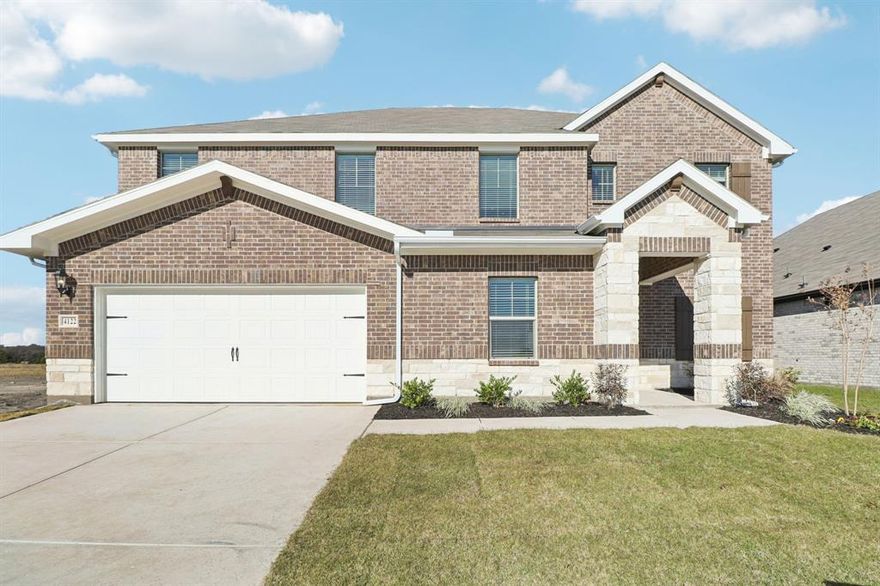 Brand new, energy-efficient home available by Nov 2025! Enjoy movie dates in the second-story media room. Downstairs, the kitchen island overlooks the open concept family room. White cabinets with veined white quartz countertops, tan tone EVP flooring with dark beige tweed carpet. Lakehaven is a master-planned community located at the edge of Lavon Lake, featuring all of the modern amenities. Family time will turn into lake time during the warm Texas summers. The Premier Series will boast six floorplans that range in size from approximately 2,125 sq. ft. to 3,429 sq. ft.  Each of our homes is built with innovative, energy-efficient features designed to help you enjoy more savings, better health, real comfort and peace of mind.