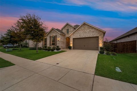 A home in Aubrey