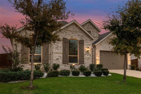 A home in Aubrey