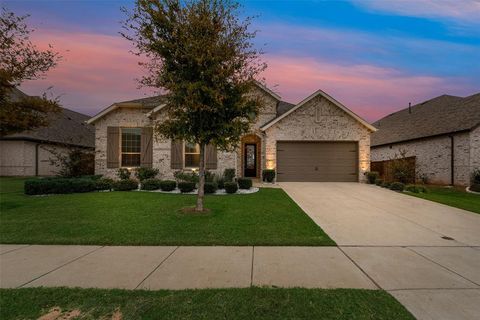 A home in Aubrey