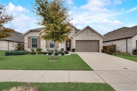 A home in Aubrey