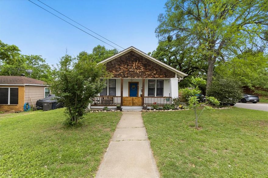 Charming 4-bedroom, 2-bath home full of character and timeless appeal in an established Fort Worth neighborhood. From the inviting front porch to the warm architectural details, this property offers a unique blend of charm and comfort. Inside, you’ll find spacious living areas, abundant natural light, and a functional layout perfect for everyday living. Conveniently located near schools, shopping, dining, and major highways, this home is a rare opportunity you won’t want to miss. Schedule your private showing today and discover everything this home has to offer.
