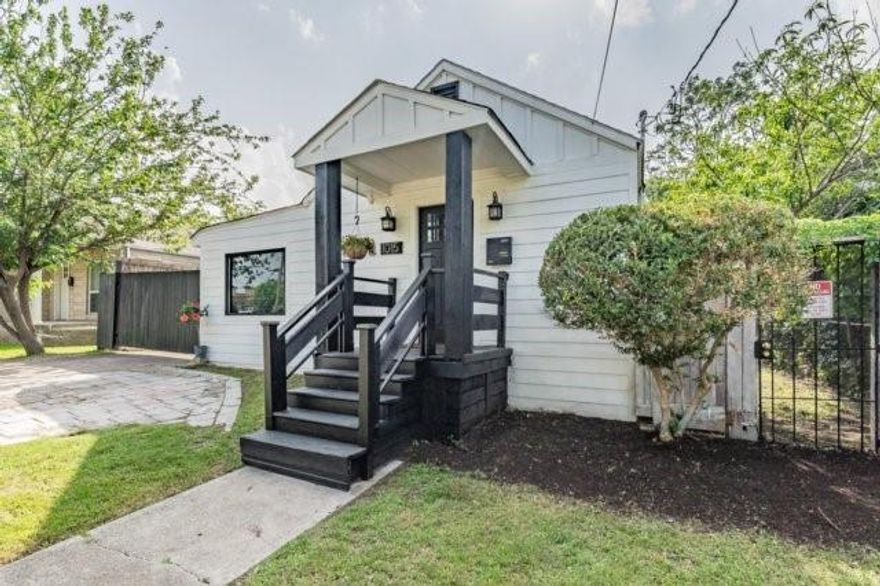 MOTIVATED SELLER... Charming Updated Cottage in Desirable North Oak Cliff – Just Minutes from Downtown Dallas Welcome to this beautifully updated cottage, nestled in the heart of North Oak Cliff, one of Dallas' most vibrant neighborhoods. Thoughtfully updated with modern conveniences, this  gem is ready to be the backdrop for new family memories. The kitchen, with its sleek cabinets, granite countertops, and Industrial stove with gas cooking, is perfect for preparing meals while staying connected with loved ones. The back patio and concrete drive has been added with entertaining in mind. With its warm charm and thoughtful updates, this home provides not just a place to live, but a place to thrive. Embrace the lifestyle of one of Dallas' most sought-after communities, where family, culture, and convenience come together. Don't miss the chance to make this lovable cottage your family's forever home!