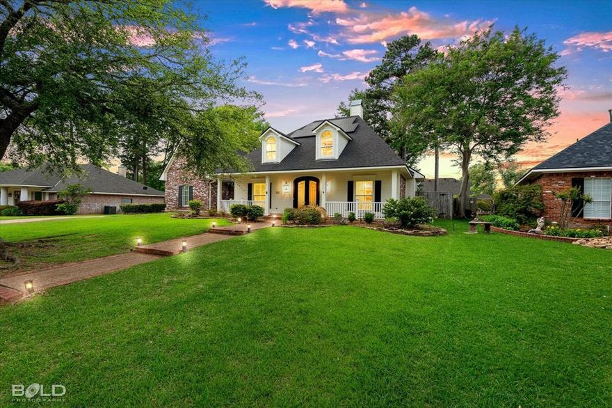 Welcome to this stunning 5 bedroom, 4 bathroom home offering 3,737 square feet of thoughtfully designed living space. Built in 1995 and extensively updated, this home blends timeless character with modern upgrades and exceptional functionality.

The main living areas feature beautiful hand scraped wood flooring, creating a warm and inviting atmosphere throughout. At the heart of the home is a gourmet kitchen equipped with stainless steel appliances, designer granite countertops, and ample space for cooking and entertaining.

The layout offers incredible flexibility, including a remote primary suite for added privacy, complete with an attached office or nursery. Upstairs, you will find a newly remodeled second floor featuring modern finishes, an additional primary bedroom and bathroom, a large bonus space, and a dedicated entertainment room highlighted by a dramatic 12 foot glass door.

Outdoor living is just as impressive with a screened in back porch, extended patio area, and a tranquil backyard fountain feature. A covered 220 square foot second floor deck provides additional space to relax and unwind, complete with a spiral staircase that leads directly to the backyard.

This home is also equipped with two tankless water heaters, a 22KW Generac generator for reliable backup power, and a solar panel system that significantly reduces energy costs, with average electric bills around $59 per month.

With its expansive layout, high end finishes, and incredible indoor and outdoor living spaces, this home offers a truly exceptional living experience.