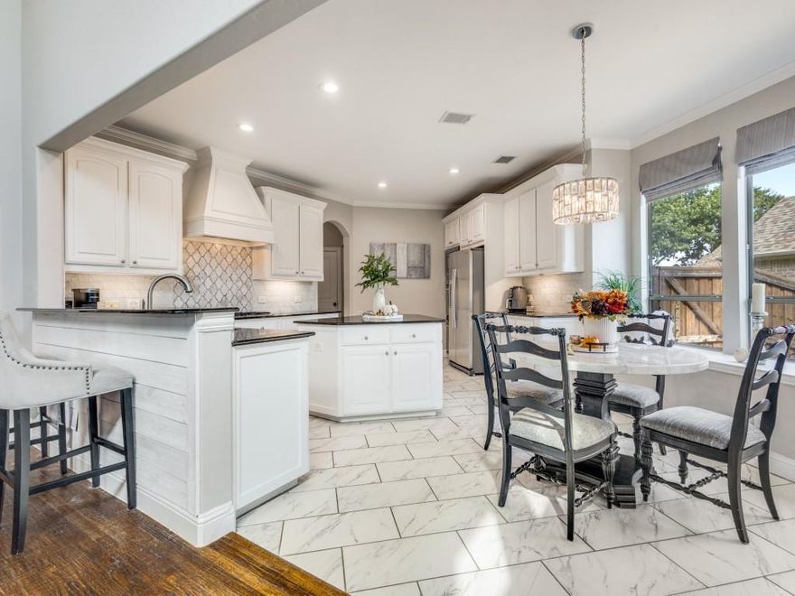 ****Back on the market!! (Buyers got cold feet)**** Beautiful Bud Bartley Custom Home in Chapel Springs Estates, Highland Village! This meticulously maintained home offers 5 bedrooms plus a study, 3.5 bathrooms, and an abundance of natural light throughout. Step into the dramatic entry featuring a curved staircase and handscraped wood floors that flow through the dining room and spacious family room with soaring ceilings. The open-concept kitchen has been beautifully updated with stainless steel appliances and offers plenty of space for entertaining, seamlessly connecting to the family room perfect for entertaining or relaxing, while the primary suite offers a spacious sitting area-study and a recently renovated spa-like en-suite with dual walk-in closets. Upstairs, you’ll find four additional bedrooms, two full bathrooms, and a large media-game room ideal for family gatherings. The spacious 3-car garage provides plenty of storage, with additional driveway parking for guests. Step outside to your private backyard oasis featuring a sparkling pool, cabana, and outdoor fireplace—perfect for year-round enjoyment. Shopping, dining, trails, and lake activities like boating, kayaking, and fishing are all just minutes away.

Don’t miss this stunning home that combines elegance, function, and outdoor living in one of Highland Village’s most desirable neighborhoods!