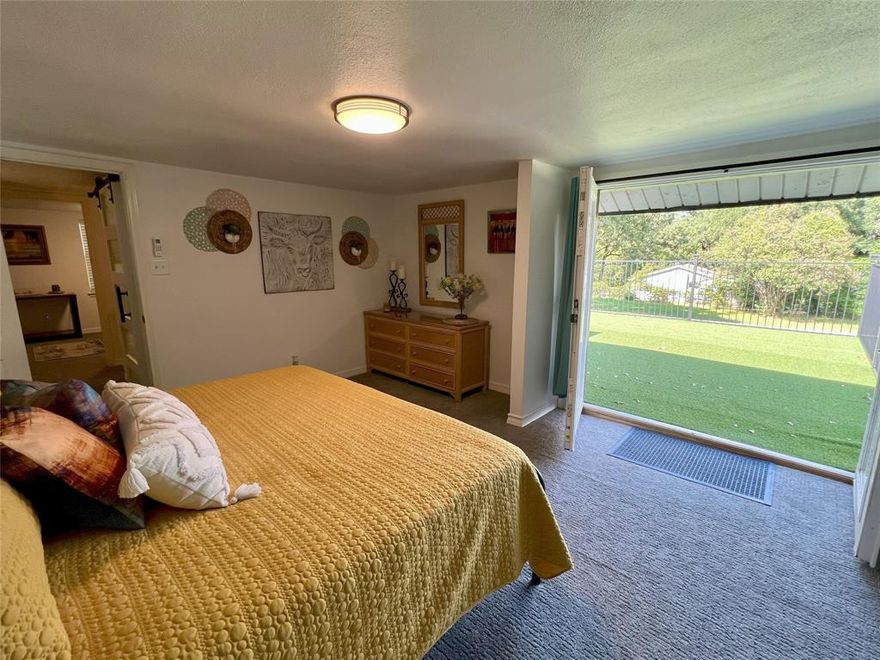 Discover your beautifully renovated Texas lake community retreat, with exclusive access to a subdivision boat ramp! Nestled in a tranquil lakeside neighborhood, just a short stroll from Cedar Creek Lake, this home perfectly balances serenity & convenience—ideal for weekend getaways, retirement, rental income, or year-round living. Check out the gated driveway leading to a spacious single-bay garage & workshop with separate storage shed, offering ample storage & parking for vehicles, boats, & RVs. Enjoy the expansive wrap-around covered porch & back deck, complete with relaxing hot tub. The generously sized & fully fenced yard features an inviting fire pit area, perfect for outdoor activities & relaxation.

Step inside to a modern kitchen equipped with newer appliances (all appliances negotiable), elegant marble countertops, & a central island, making it an entertainer’s dream. The inviting living room, complete with a stylish wet bar, seamlessly connects to the kitchen & dining areas, creating an ideal space for hosting guests.

On the first floor, you will find a full bath, across from a spacious bedroom (with an expansive storage closet), & utility area with convenient access to a beautiful brand-new back deck & comforting hot tub. Back inside, ascend a custom staircase to discover a charming reading nook, full bathroom, a 2nd guest room, across from a dreamy primary bedroom featuring double door access to a breathtaking rooftop balcony. Imagine unwinding on your own rooftop terrace with candy views of Cedar Creek Lake. Among many recent updates, the installation of a Pioneer mini-split inverter system was completed in March 2025, ensuring comfort in each room year-round. 

Love & pride of ownership beams throughout this masterpiece…owners are simply ready for their next canvas while someone else enjoys their vision come true in this stunning labor of love.  Don’t miss the opportunity to make this amenity filled artistic creation lakeside haven all yours!